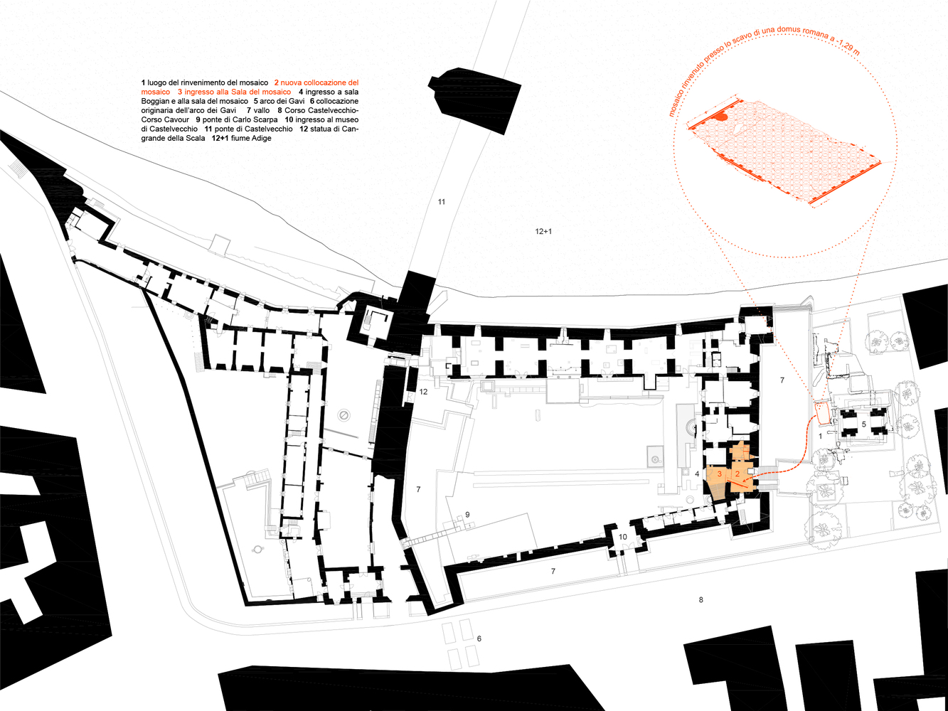 意大利 VeronaCastelvecchio 博物馆东翼 · 穿越时空的精致修复-24