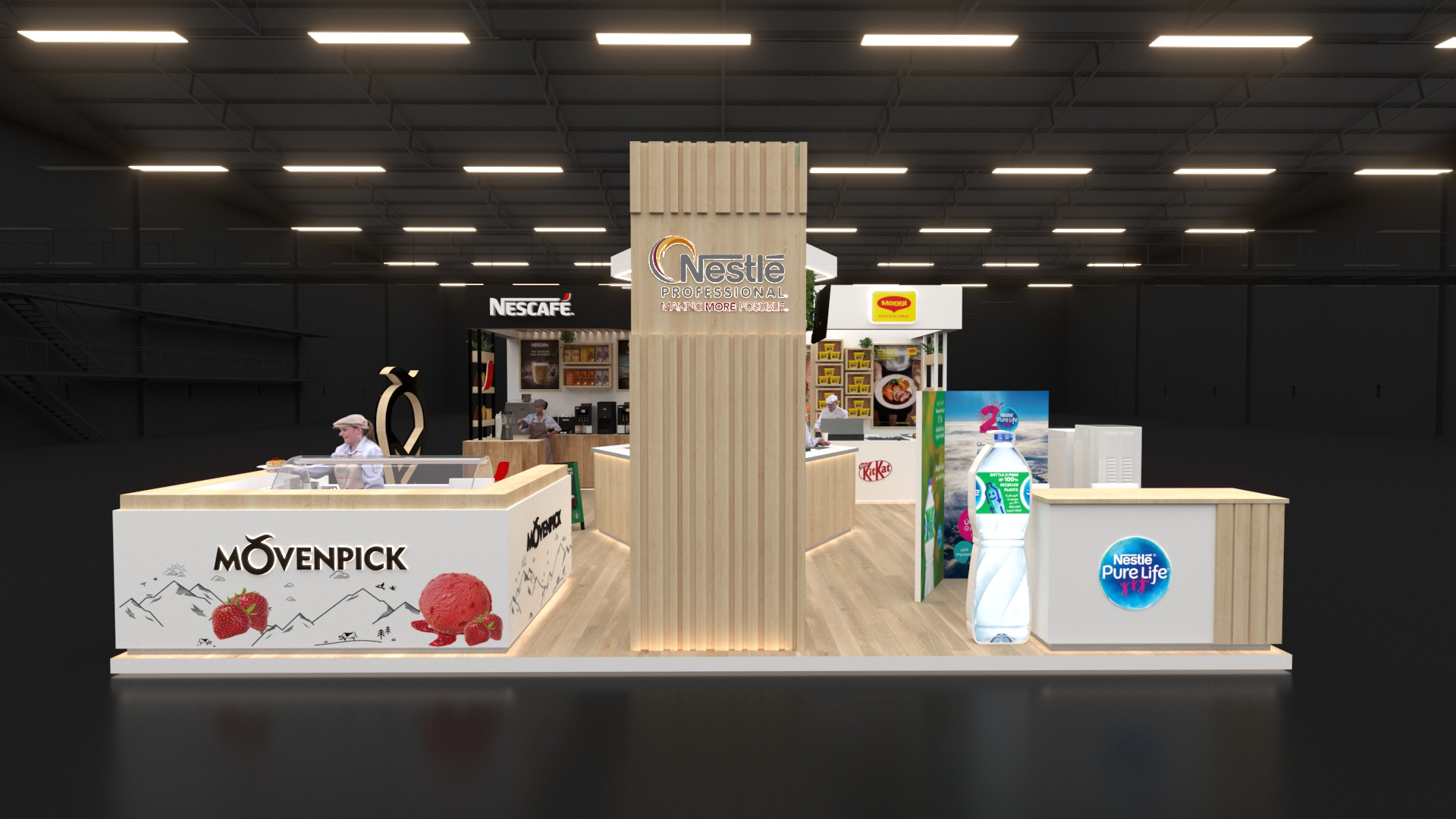 雀巢专业展位丨Purple Rhino Marketing Solutions-24