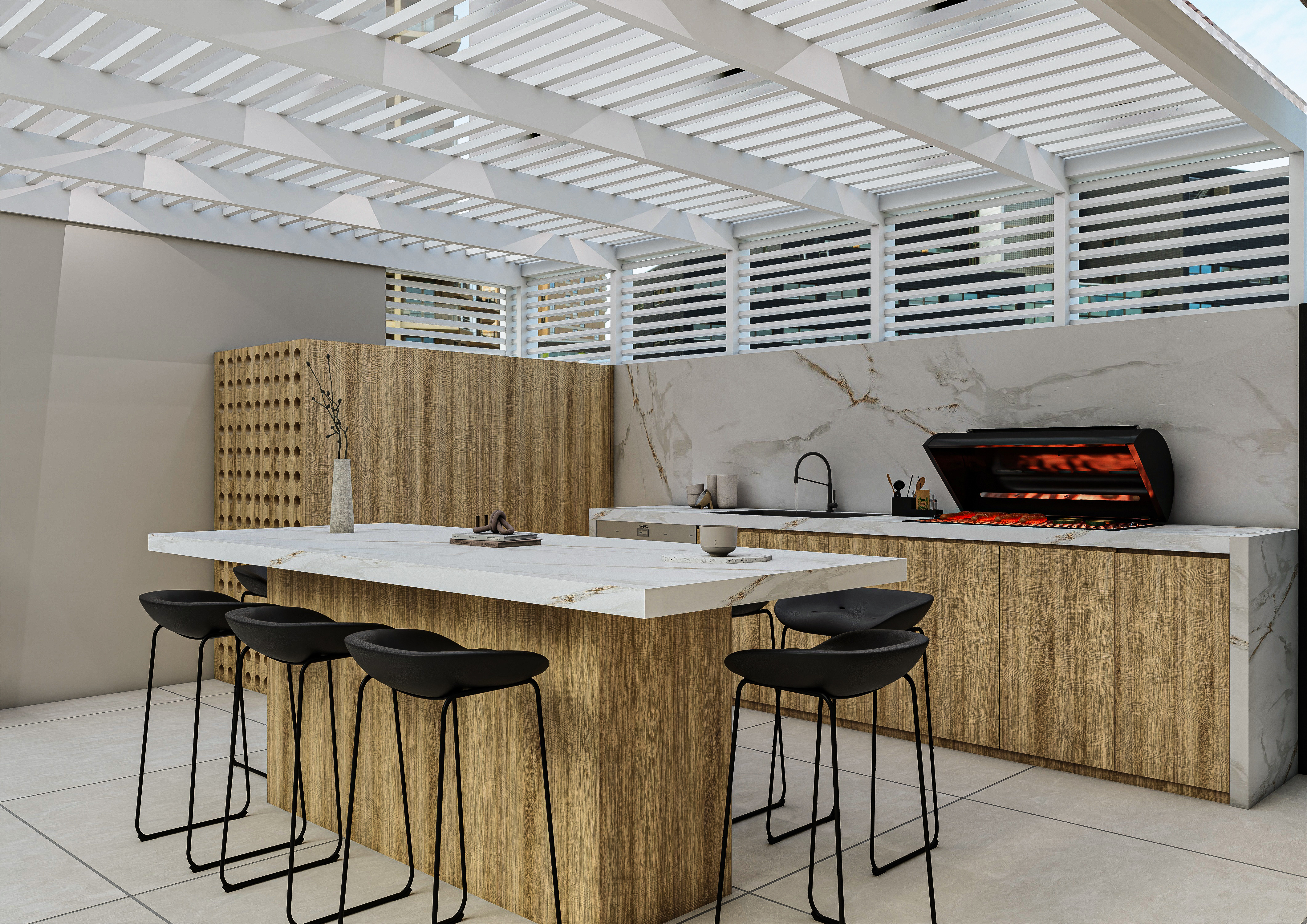 VILLA OUTDOOR DESIGN丨阿联酋 丨ABUDHABI-7