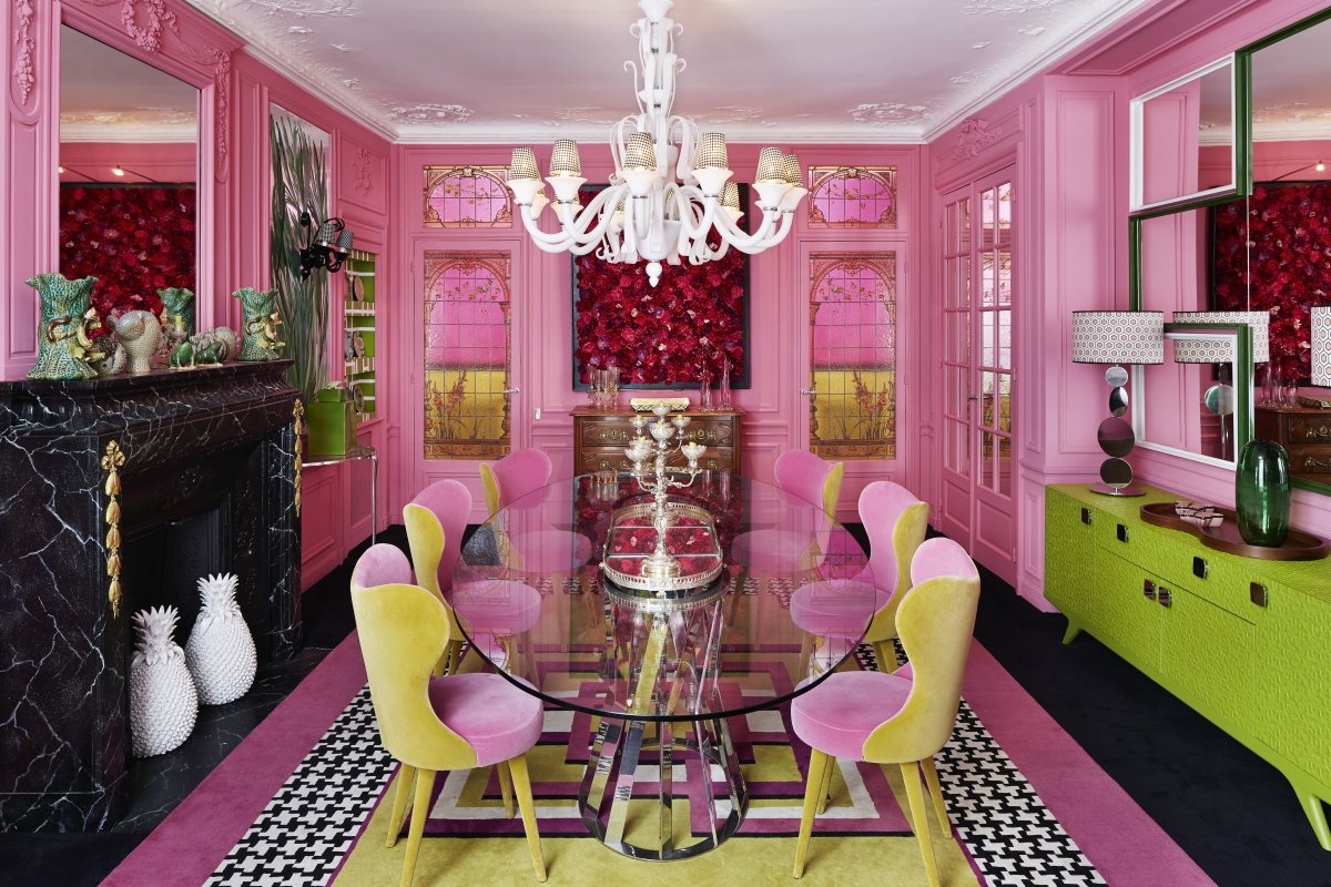 色彩主义设计师 Géraldine Prieur 奥斯曼风格的家丨法国巴黎丨法国色彩主义设计师兼家具设计师 Geraldine Prieur-18