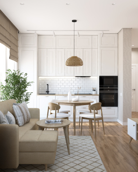 Дизайн интерьера дома 81,0 квм