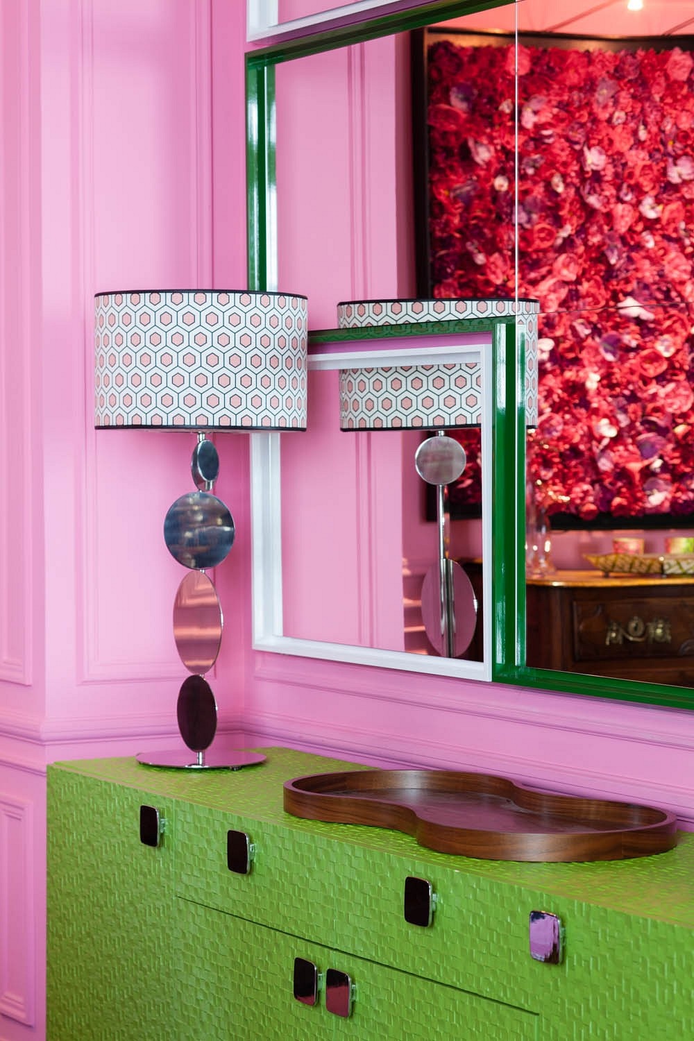 色彩主义设计师 Géraldine Prieur 奥斯曼风格的家丨法国巴黎丨法国色彩主义设计师兼家具设计师 Geraldine Prieur-34