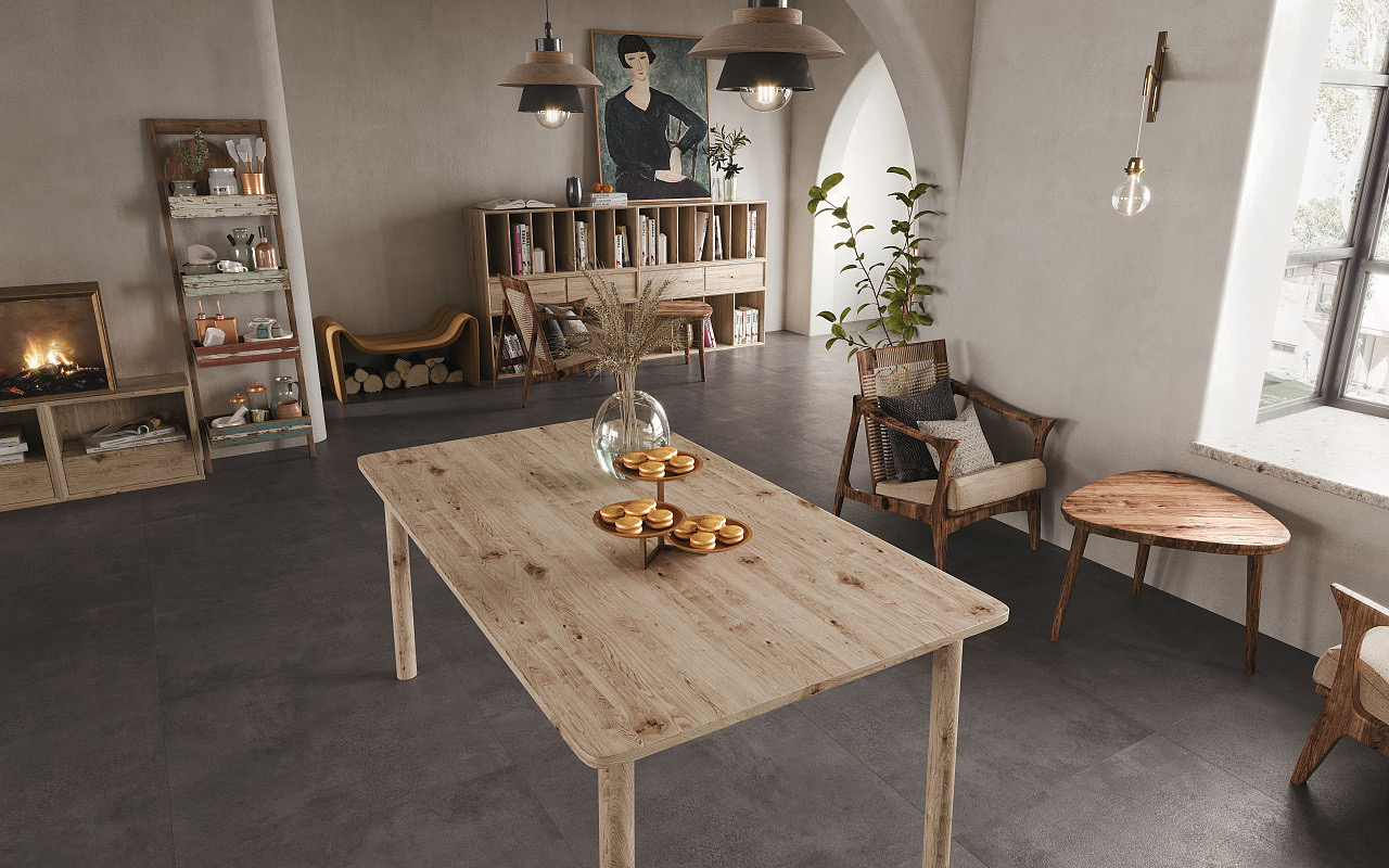 轻奢餐厅，温馨怀旧的用餐环境-6