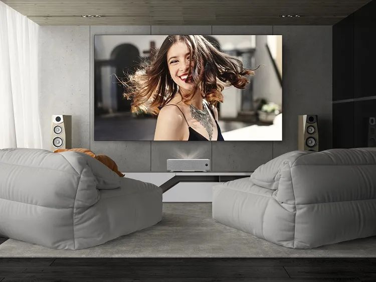 百吋明基激光电视打造大气共享客厅-27