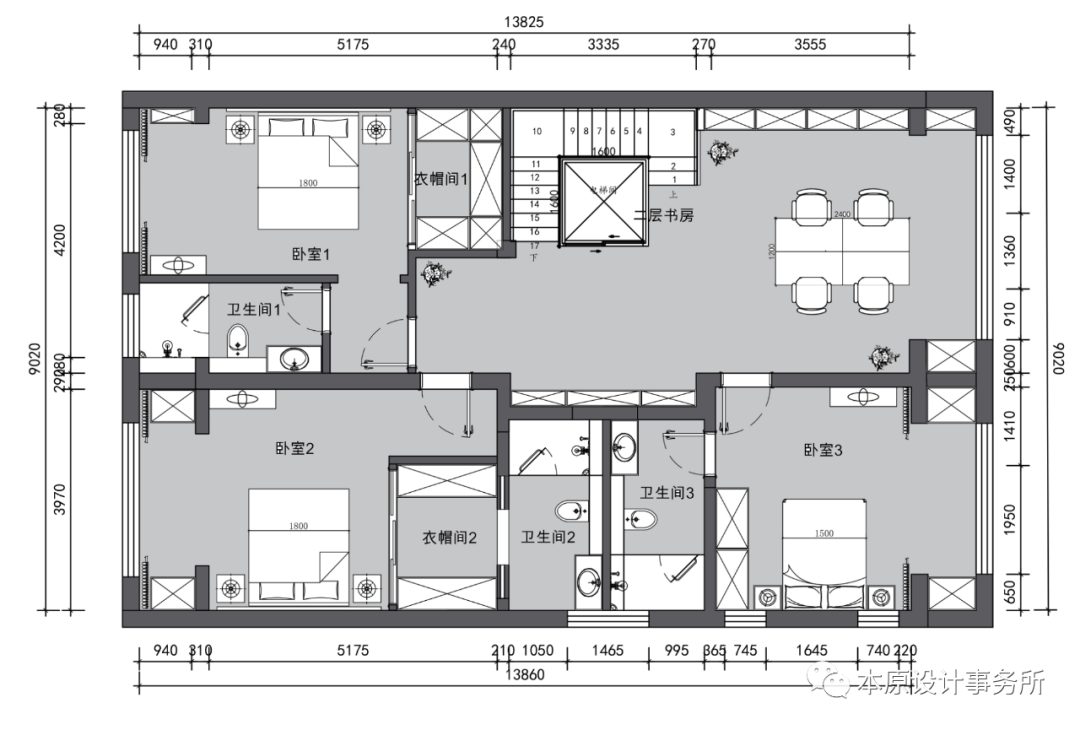 400㎡新中式别墅丨本原设计事务所-62