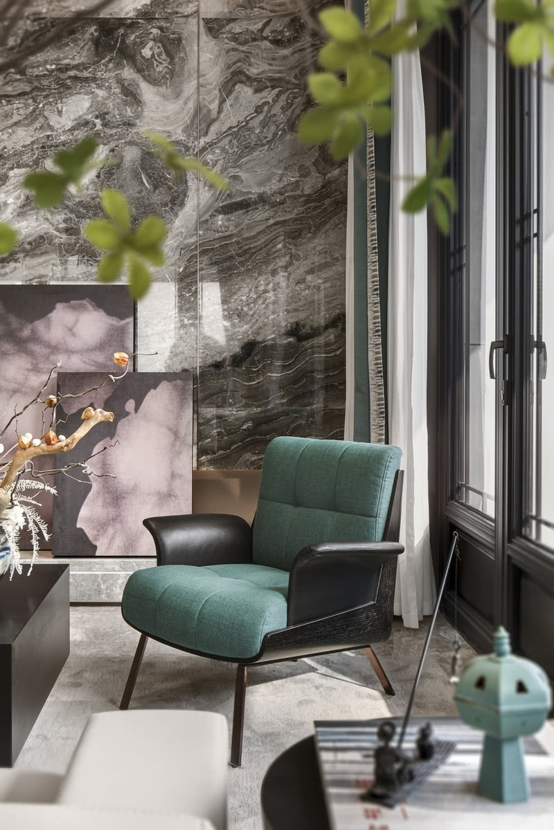 泰州金通绿城·桃李春风别墅新东方艺术软装丨中国泰州丨深圳市伊派室内设计有限公司-6