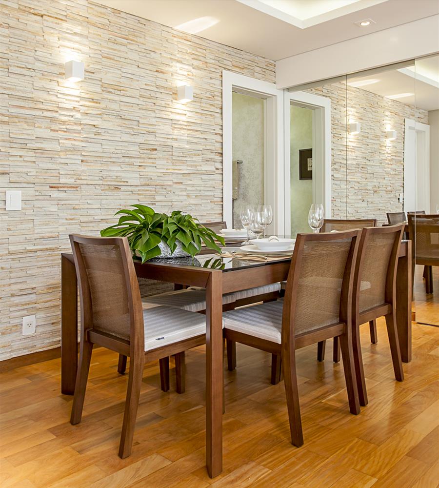 巴西圣保罗的温馨公寓 | 木质与石材的完美结合-3