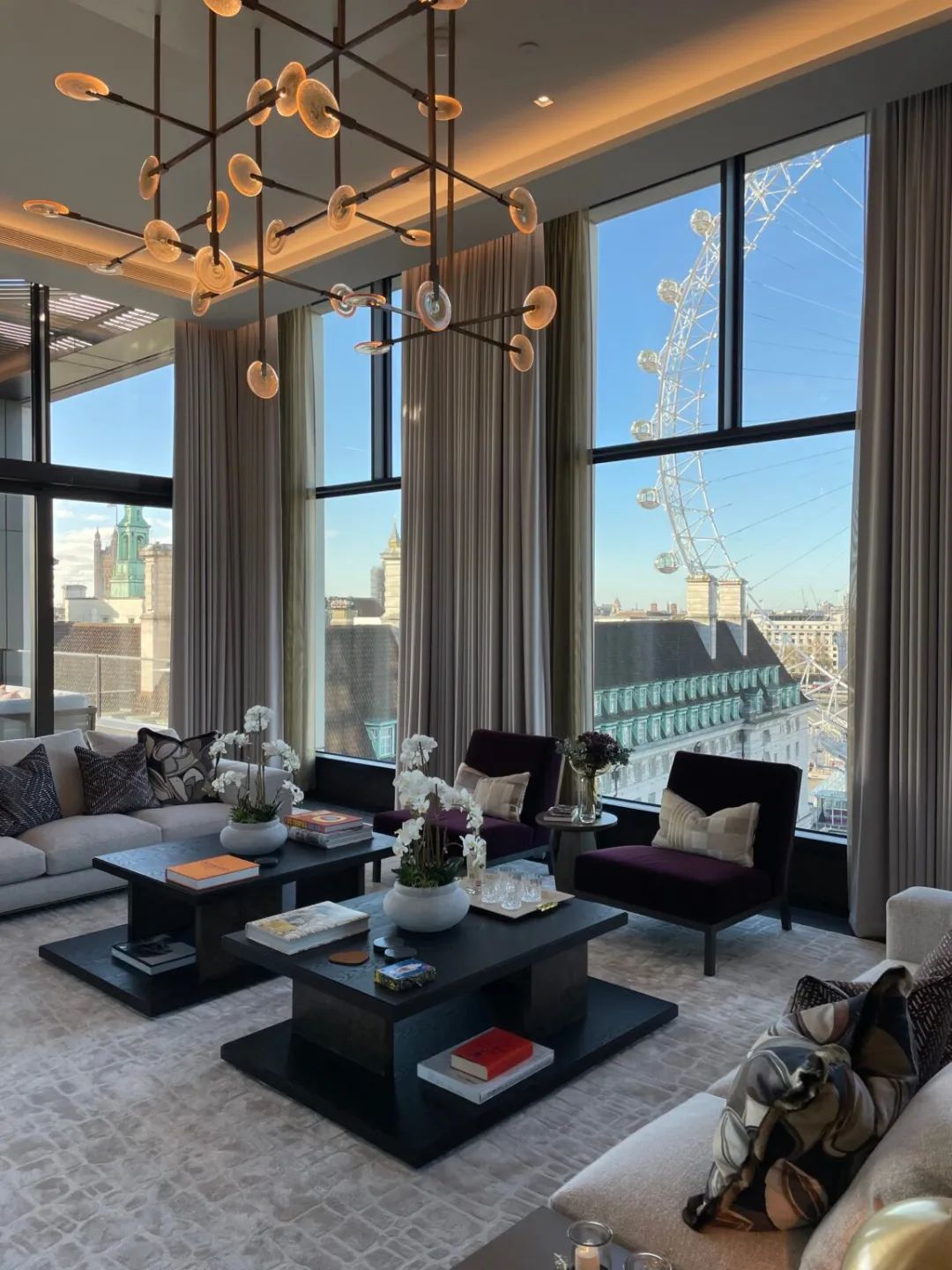 伦敦泰晤士河畔 375㎡轻奢大平层丨英国伦敦丨Grid Architects-40