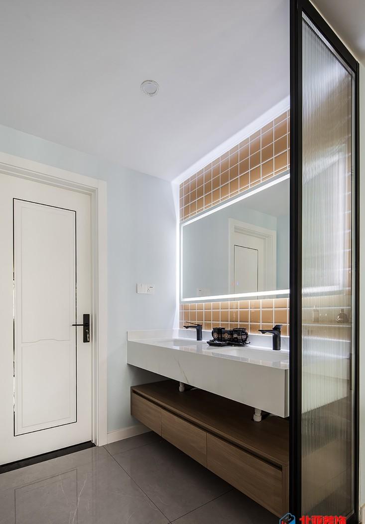 江苏北亚 120 平现代简约风 | 阳光、原木与时尚的共生-25