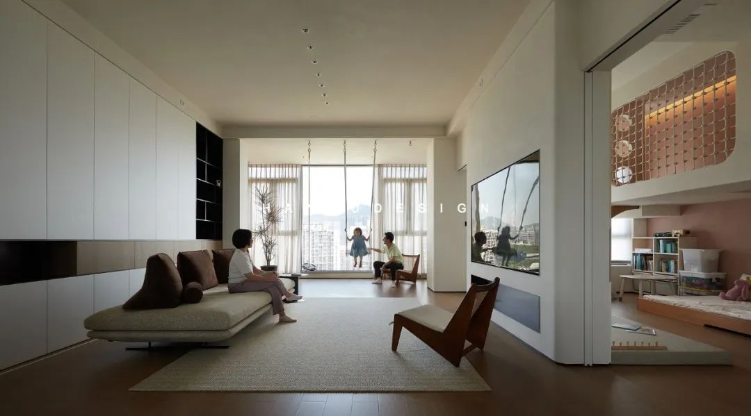 遛娃不出门?他们家藏着个儿童游乐园丨中国深圳丨深圳涵瑜室内设计-4