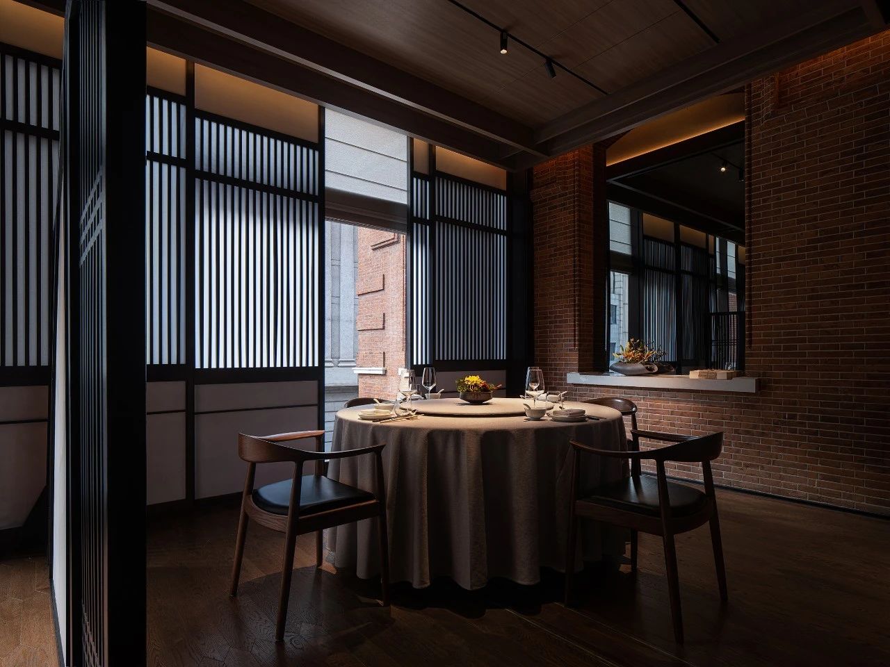 逸道餐厅丨中国上海丨北京境容东方装饰设计有限公司-39