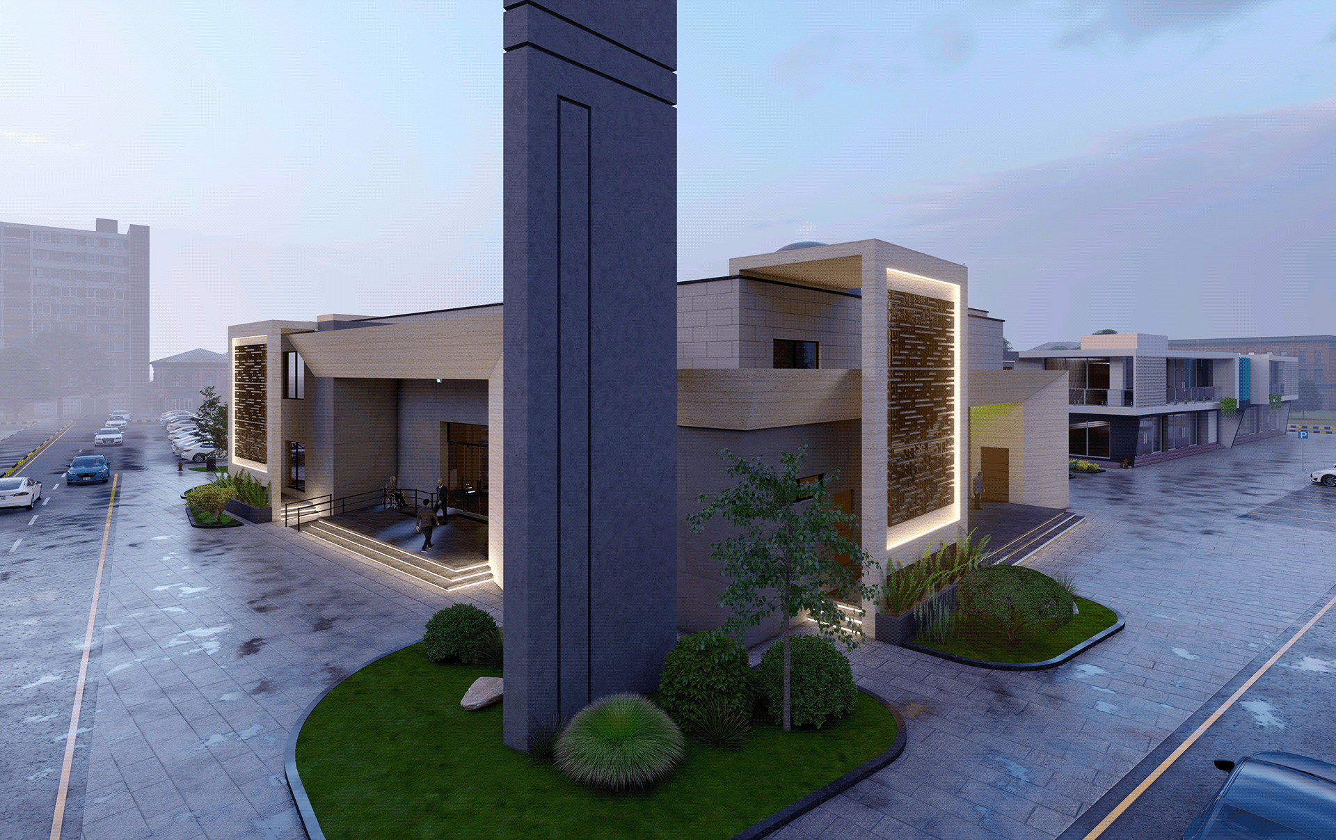 4 Kanal 2000 Yards Modern Masjid-2