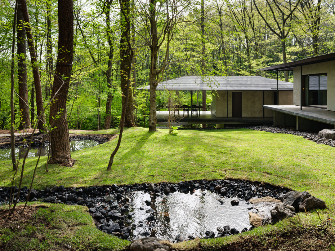 红松林中的然居丨奥野公章建筑设计事务所-11