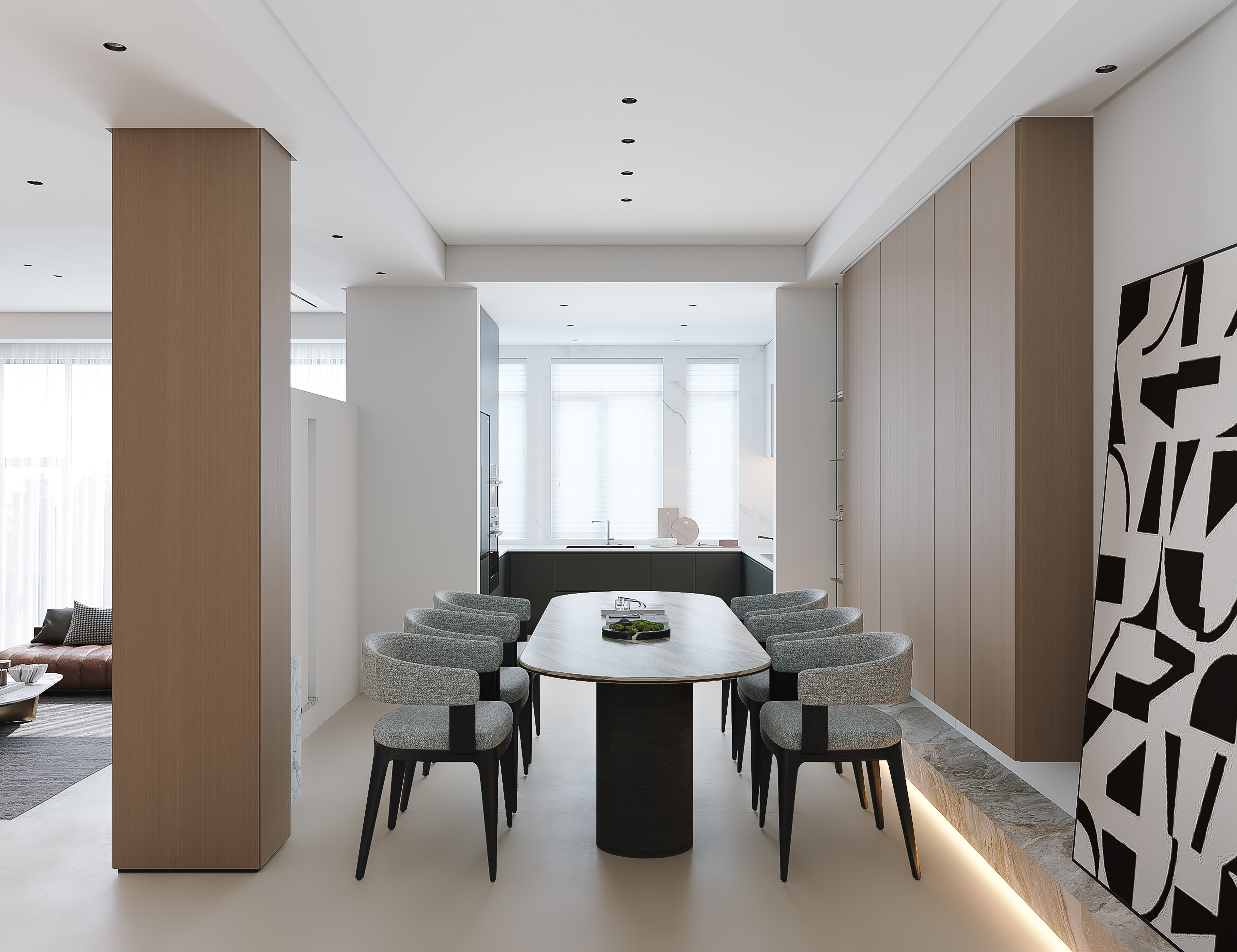 山和院子现代简约别墅-5