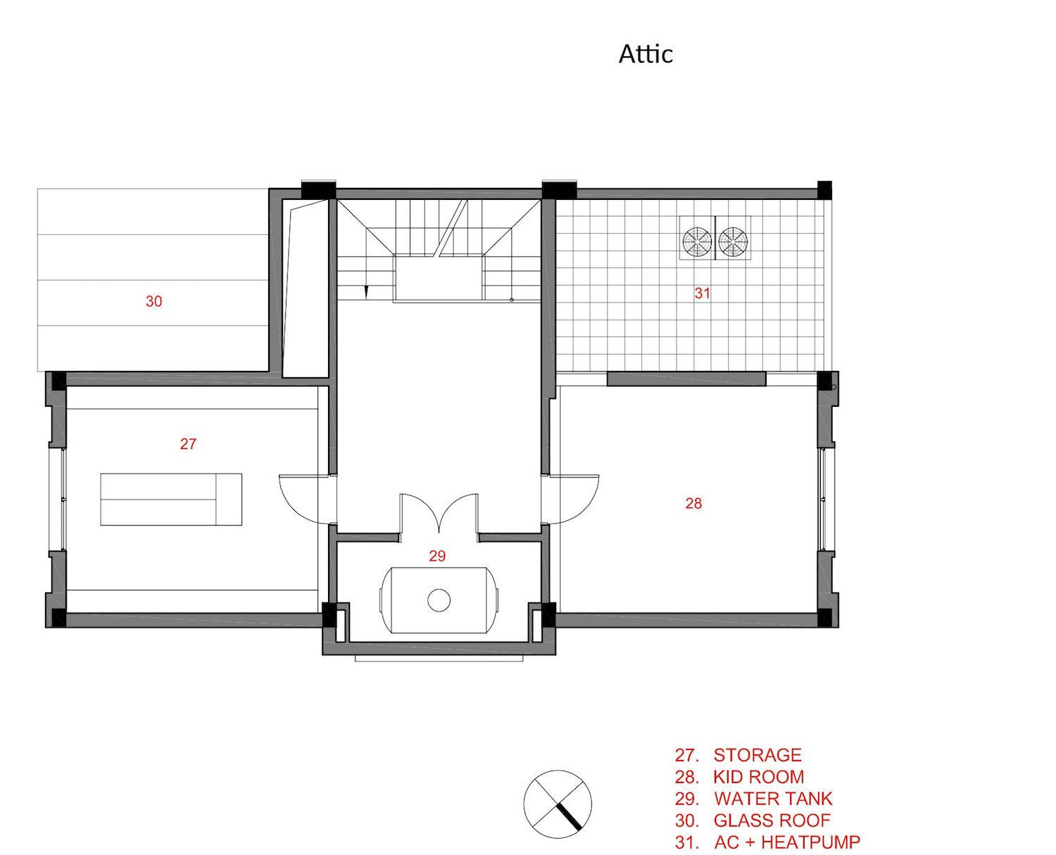 越南哈诺伊 T House，风水与现代设计的完美融合-31
