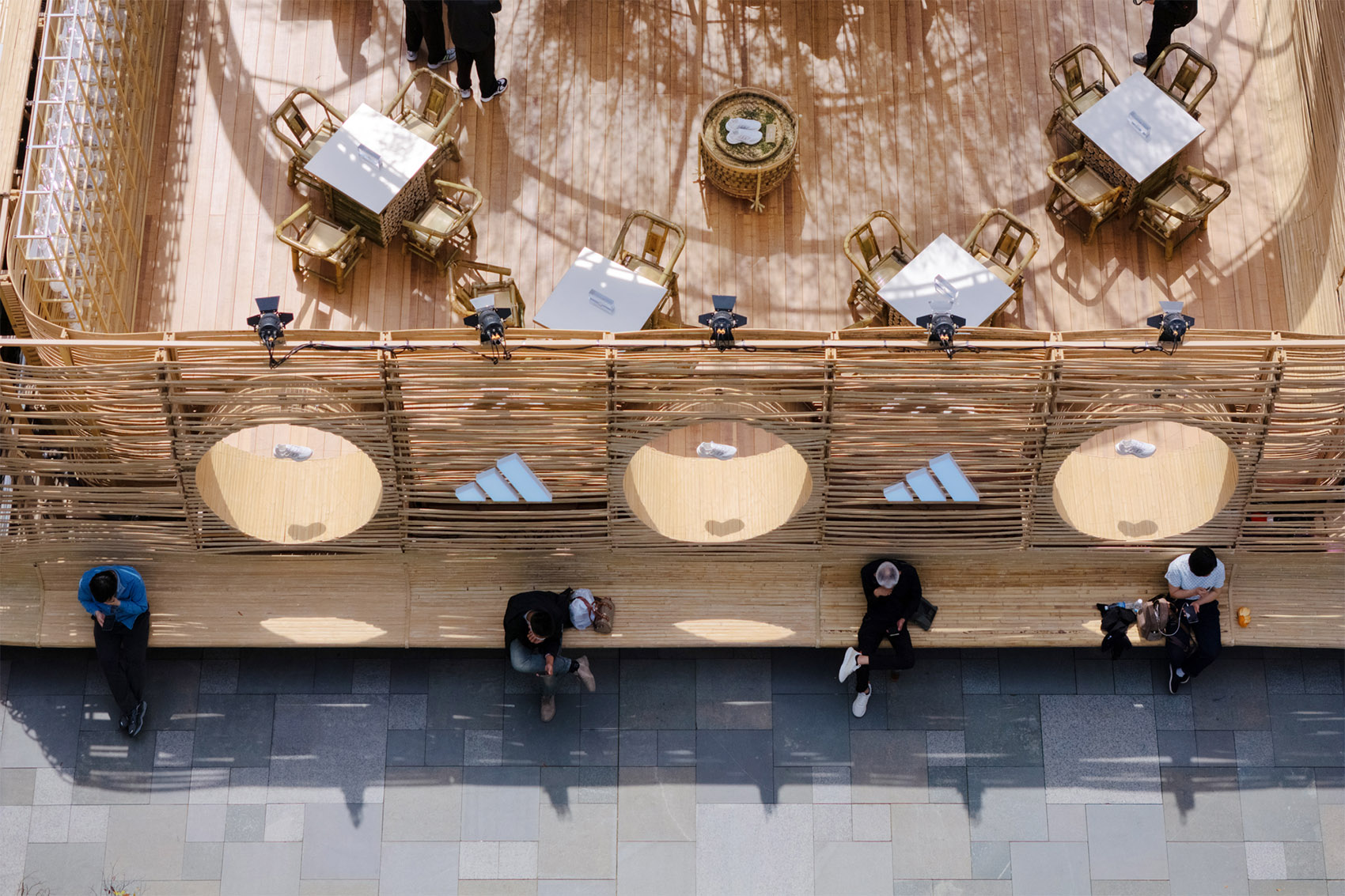 成都太古里东广场阿迪达斯清风茶馆丨中国成都丨line+建筑事务所-80