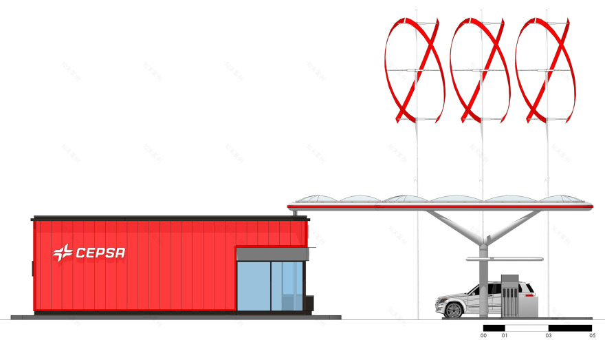 CEPSA旗舰加油站,西班牙-29