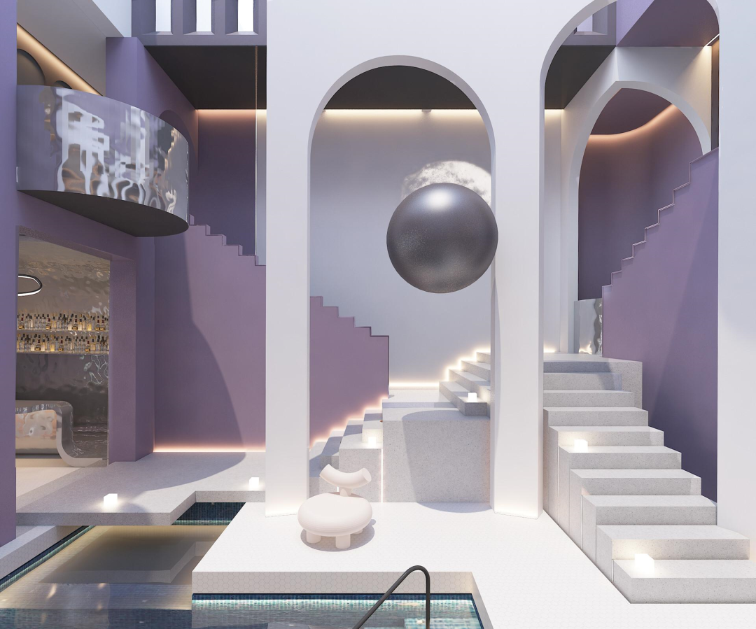 79｜孟也 海南三亚 SPA水疗馆 MOOON（概念思维+艺术气息+软装搭配）-17