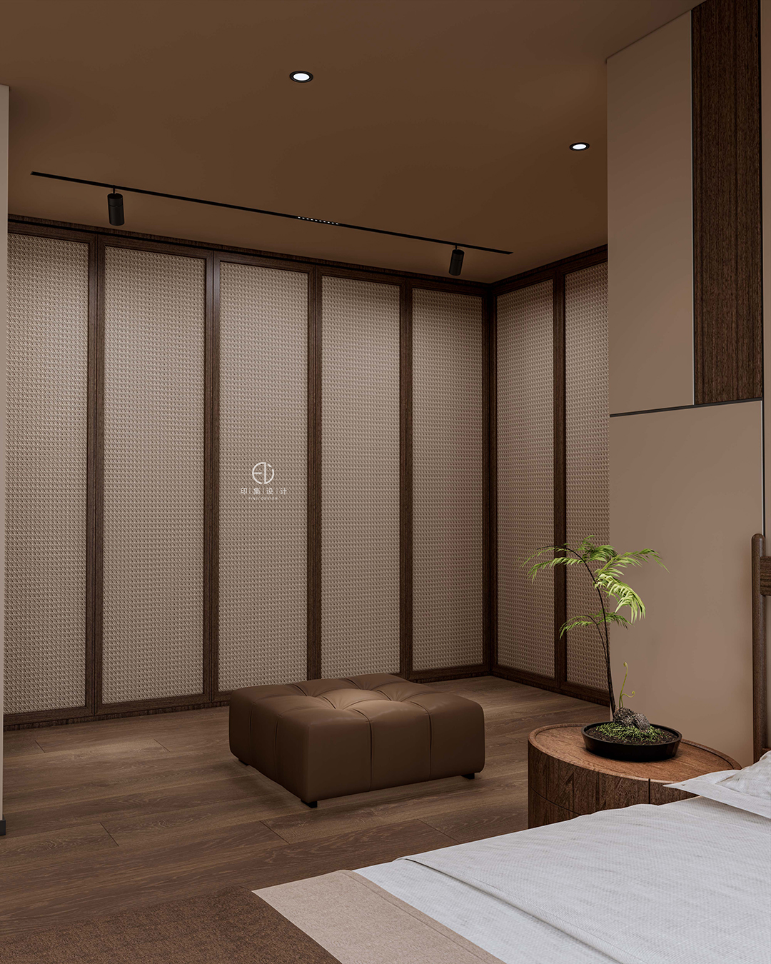 233㎡黑胡桃中古风，东方雅境，大美不言-27