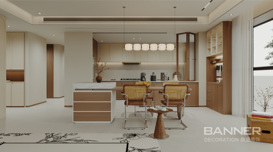 175㎡现代与中古的邂逅丨杨文标-26