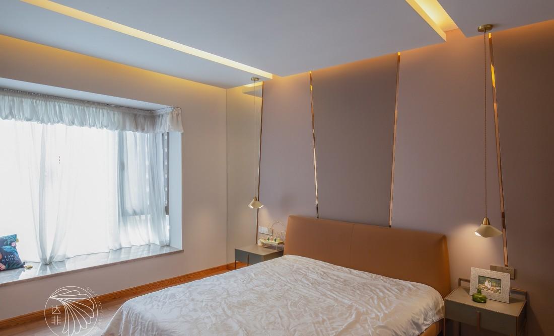 180 平米旧房翻新，打造自然现代新婚房-8