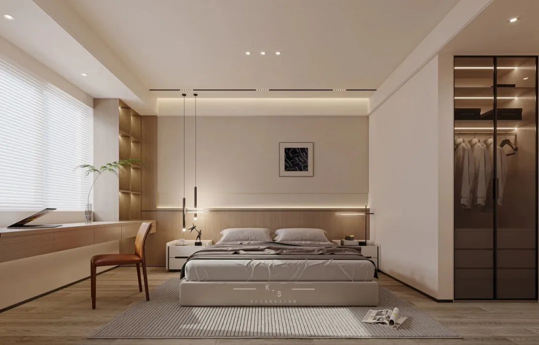 广州 178㎡现代奶油风大平层丨中国广州丨KUN SHANG DESIGN-30