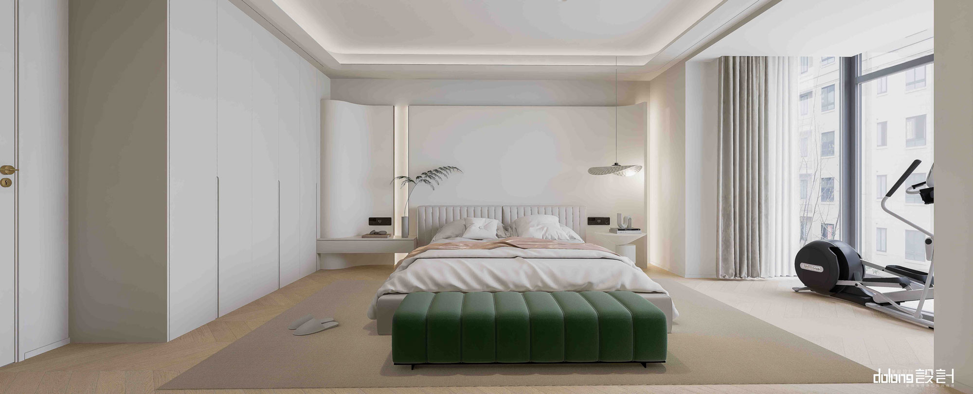 桃花园著跃层丨DoLong董龍设计-47