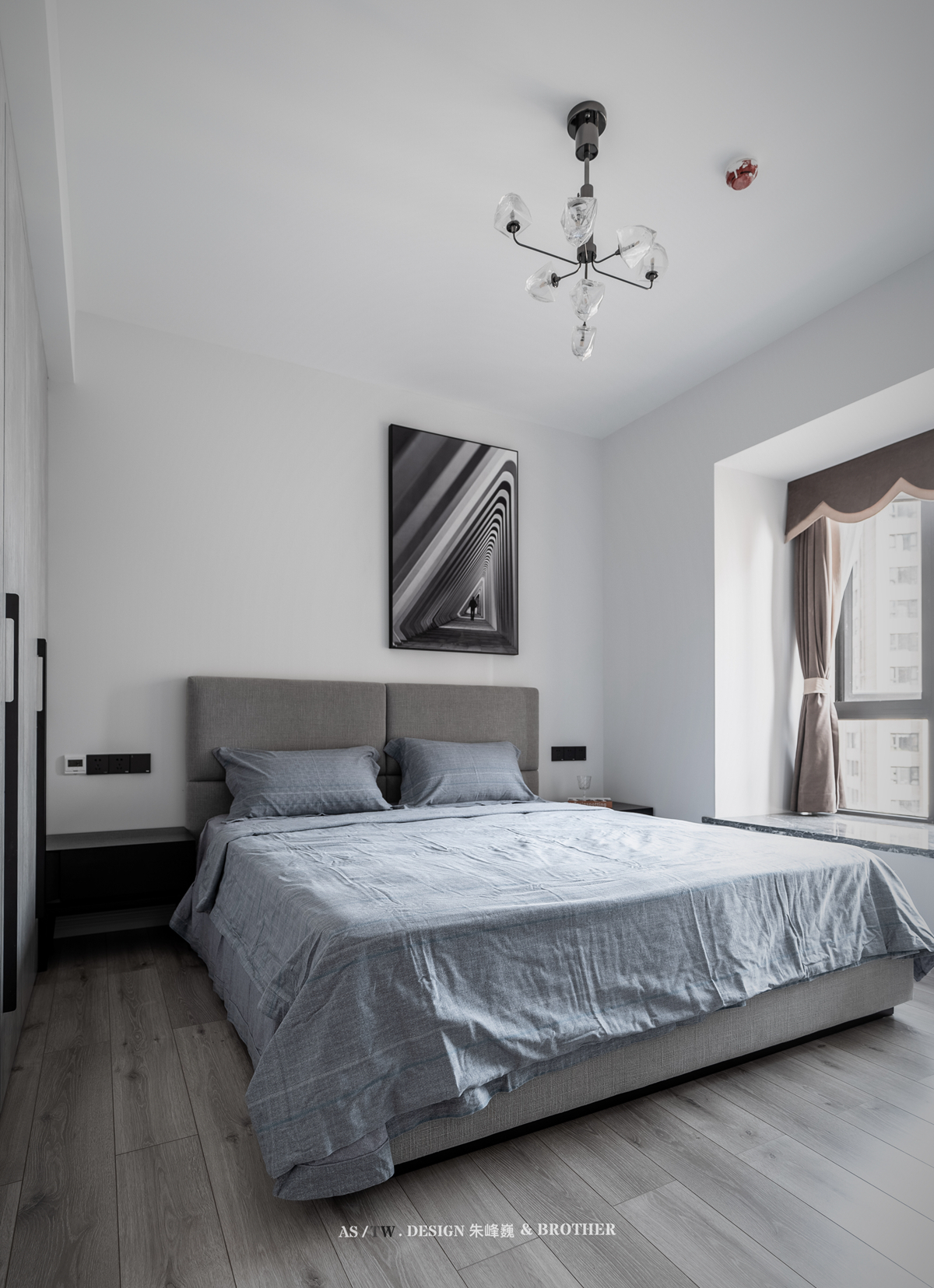 重庆紫御江山 100 平米现代简约风装修设计案例解析-18