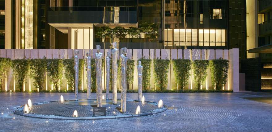 丽墩苑 | 新加坡豪宅的现代景观设计-7