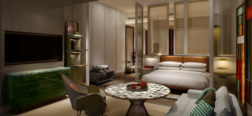 上海徐家汇中心安达仕酒店丨中国上海丨建筑设计P T公司,室内设计HBA-40