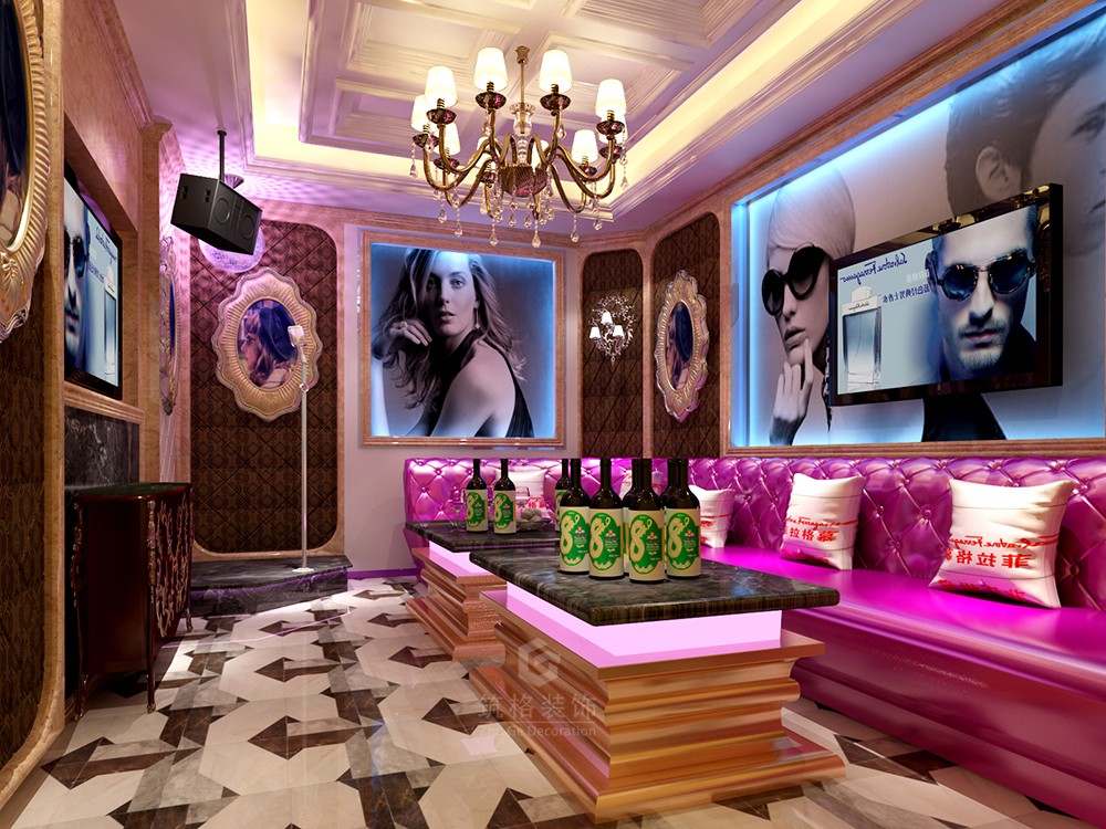 艾美KTV案例3丨成都量贩式KTV装修设计公司-5