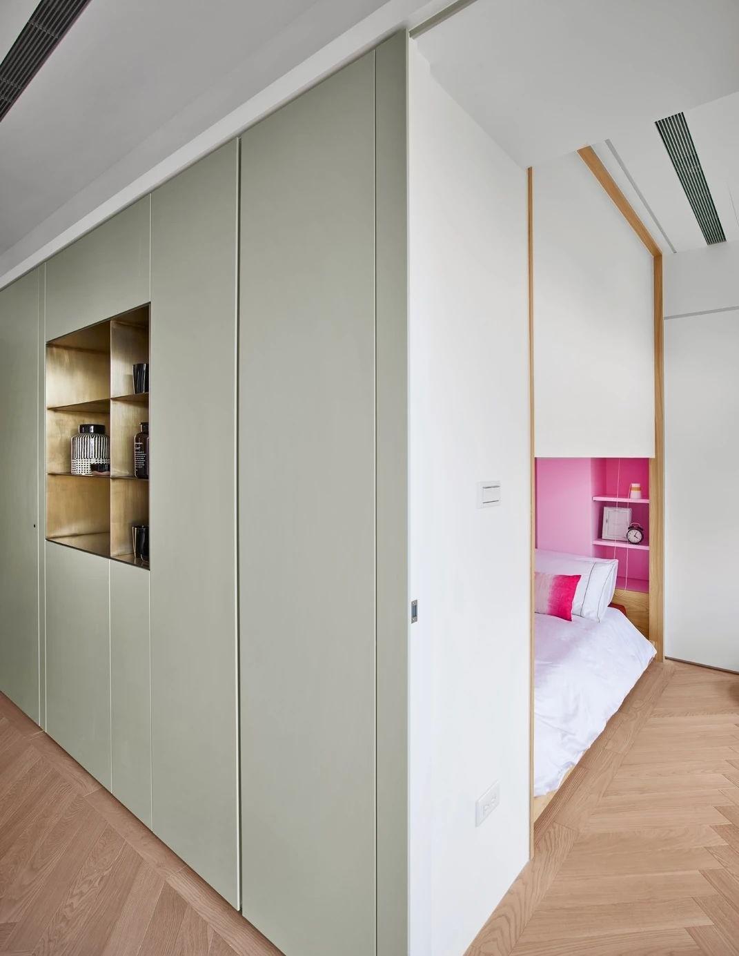 馥阁设计家有二宝,换二套房也只有73㎡,够住吗？丨中国台湾-77