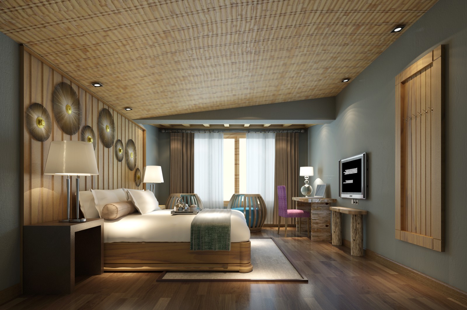 热带风情度假酒店设计-4