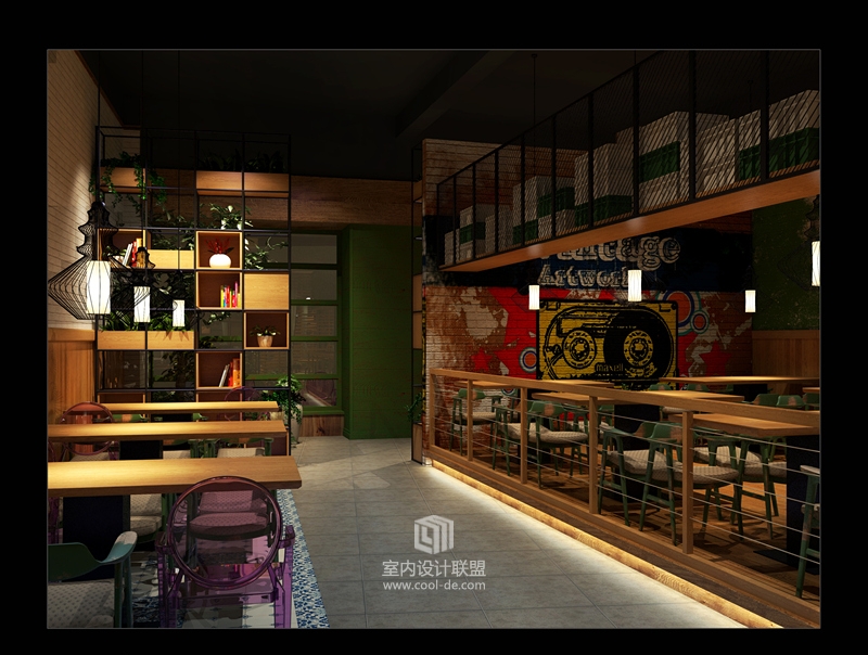 主题餐厅设计-花中城野风店主题餐厅设计-7