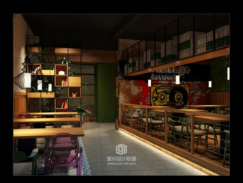 主题餐厅设计-花中城野风店主题餐厅设计-7