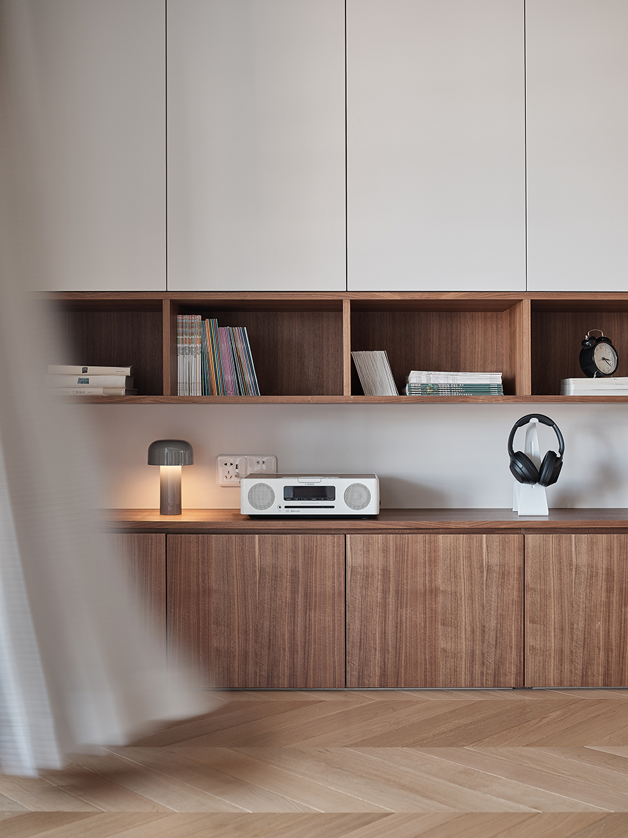 180㎡现代简约上跃， 敞开式设计的随性而居 | 与上设计-23