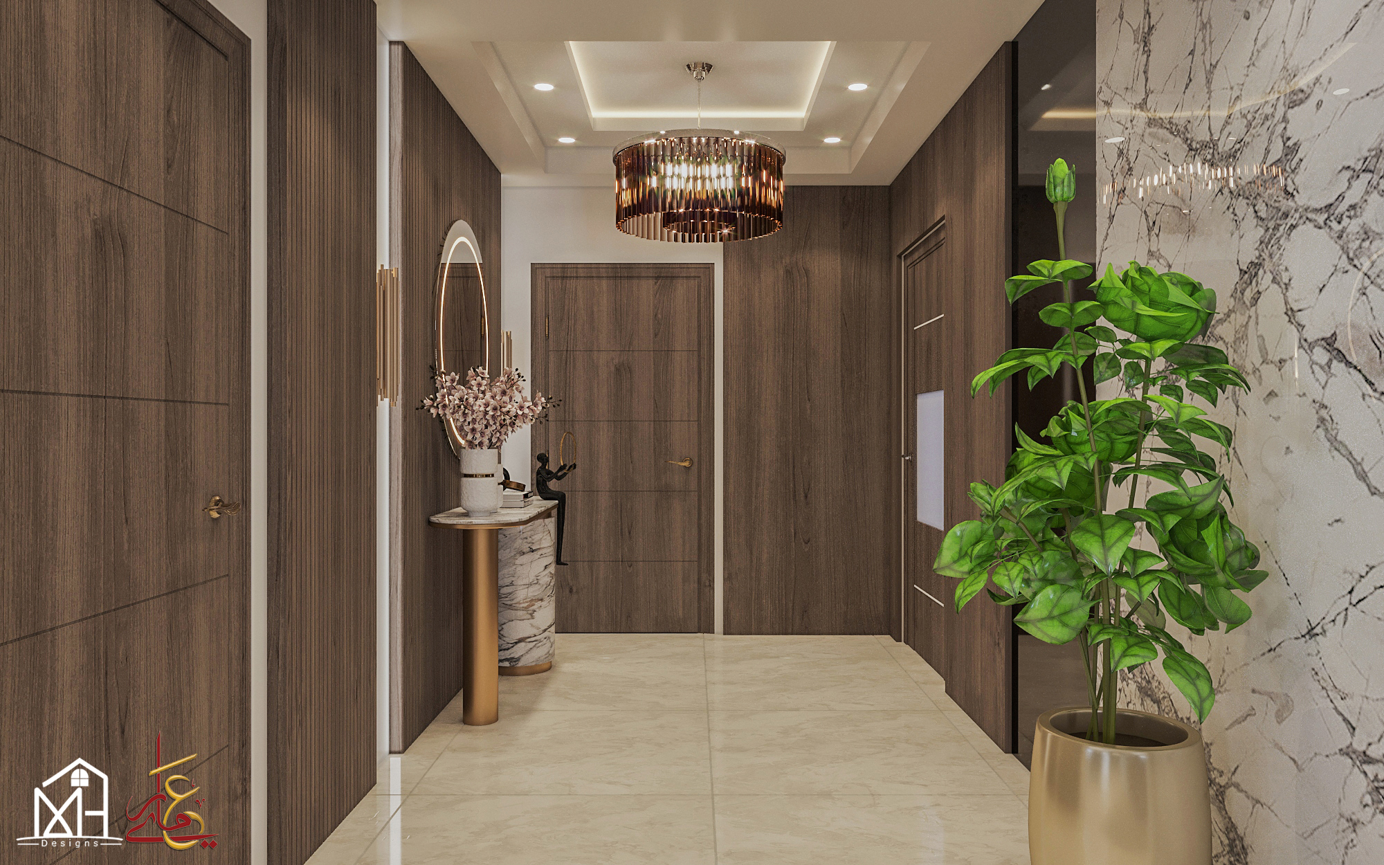 Modern Contemporary Reception & Entrance-18