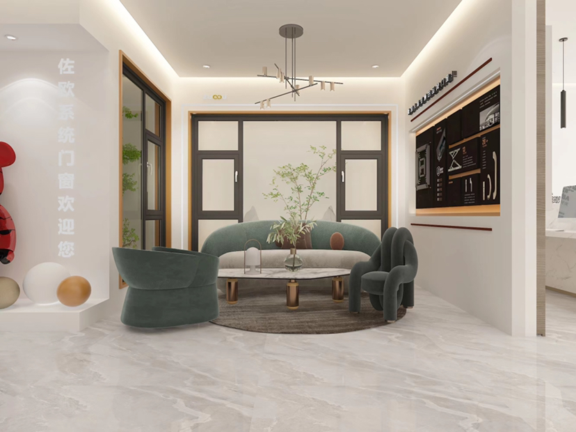 左欧门窗展厅设计效果图-4
