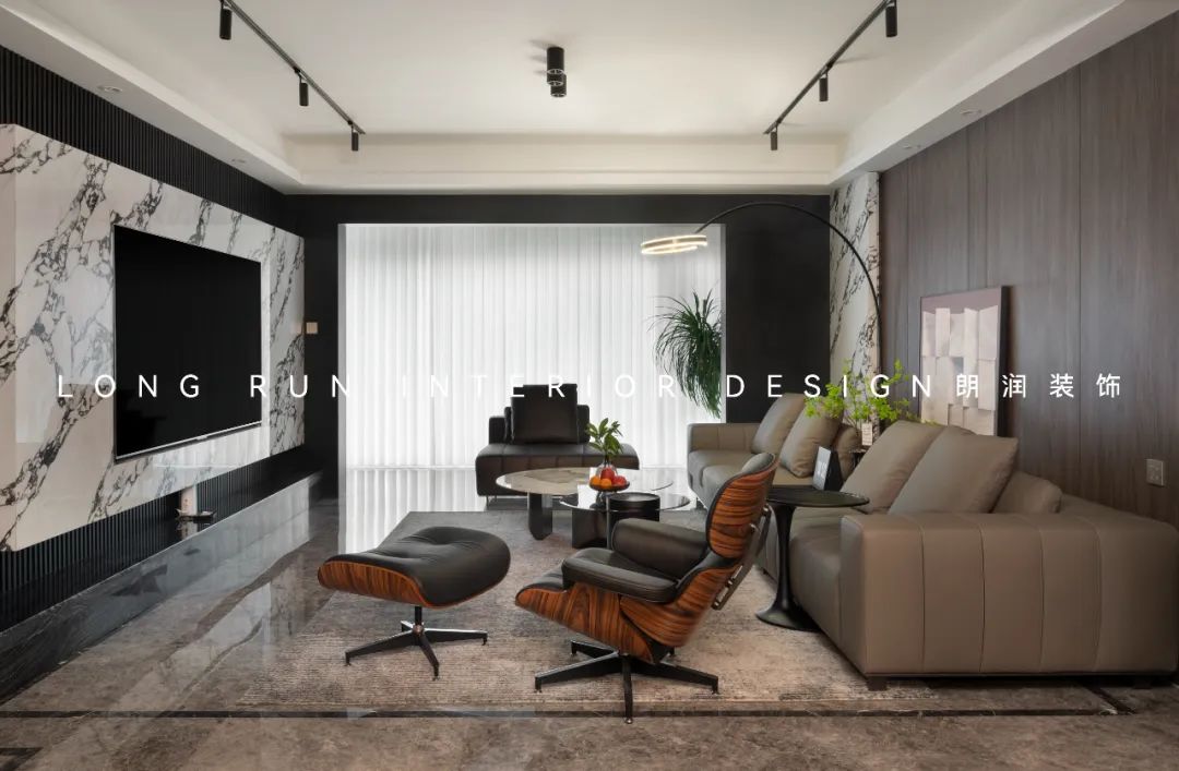 意式风情,165㎡大平层壕宅设计丨中国成都丨朗润装饰-3