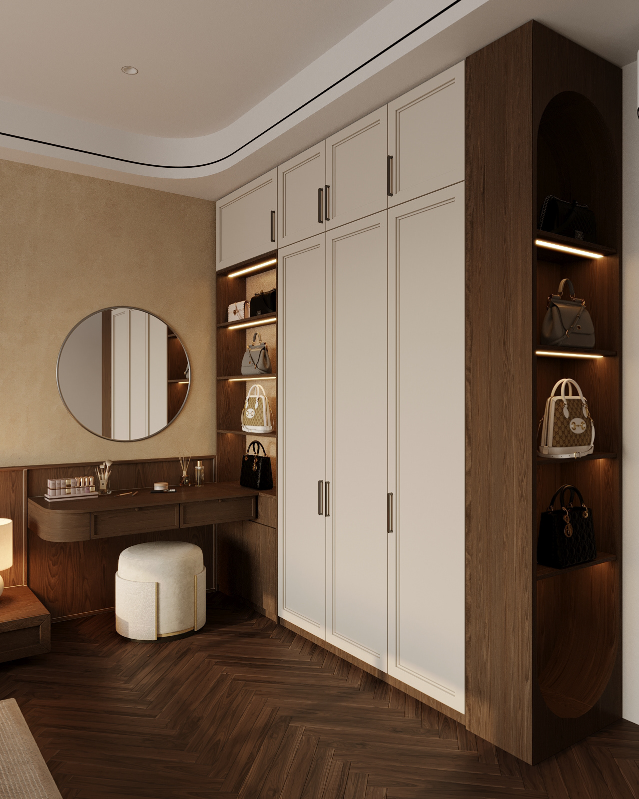 The Warm Balance – Modern Living Space-20