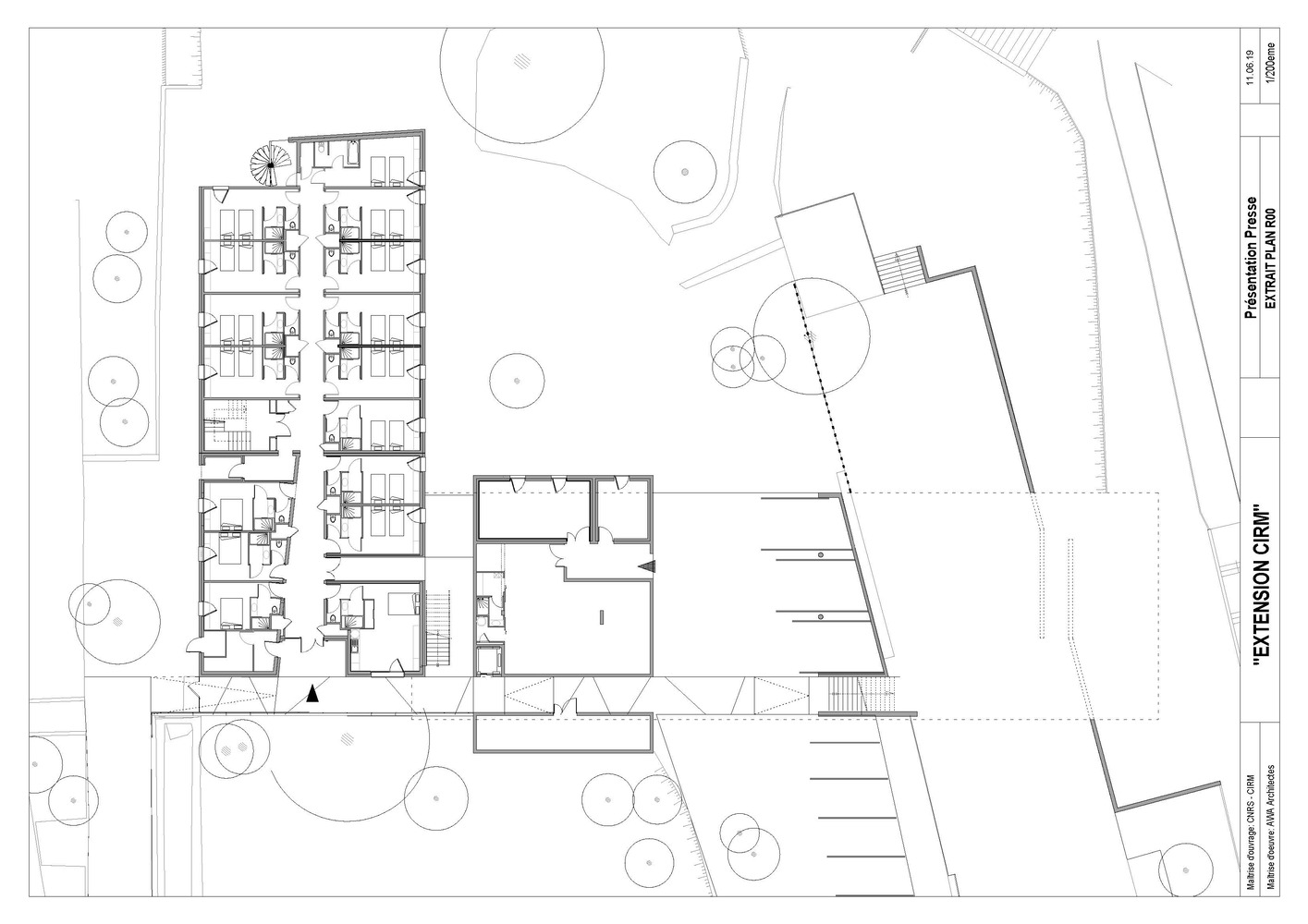 法国 CIRM 混合用途建筑丨AWA Architectes-36