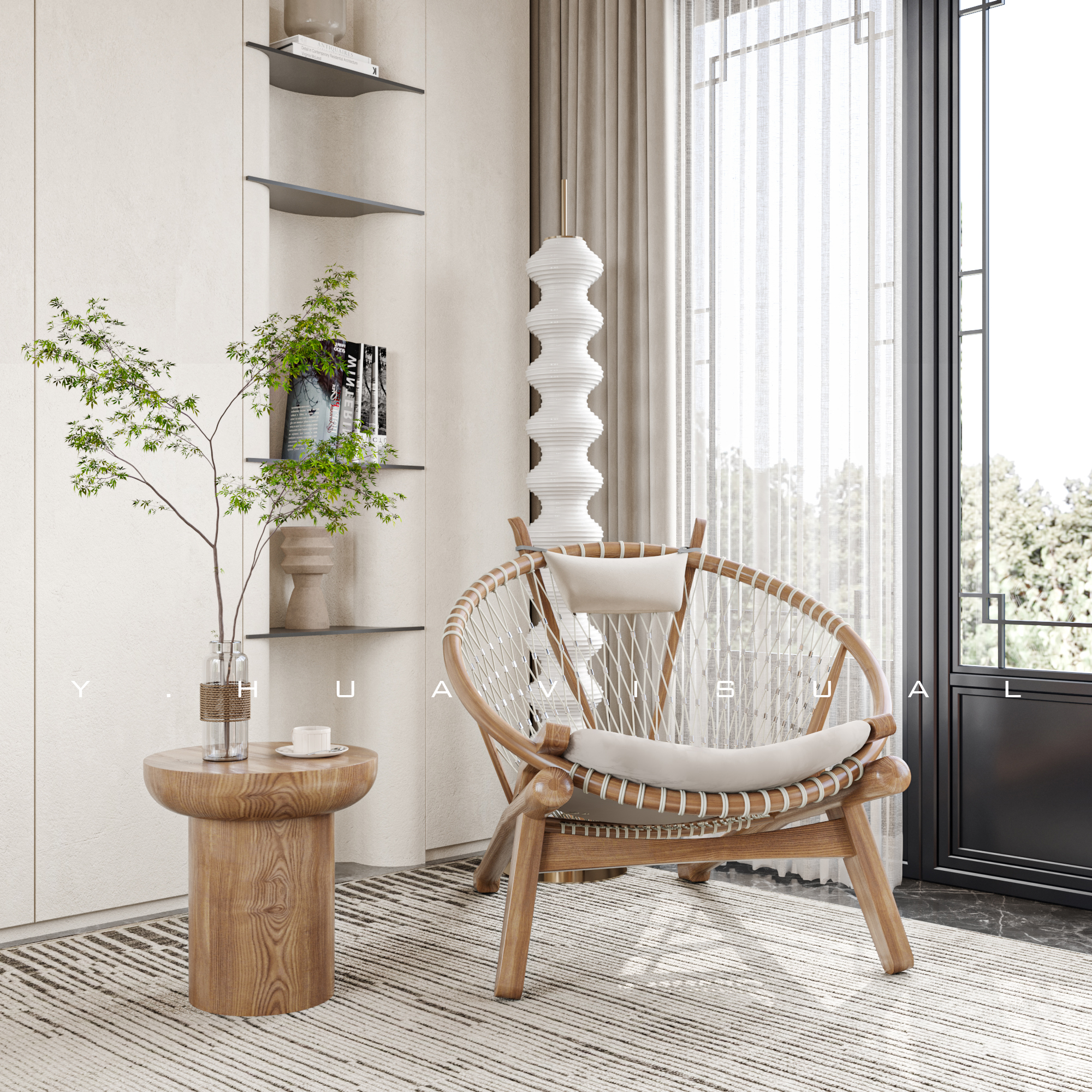 乙画视觉｜近期诧寂风渲染-1