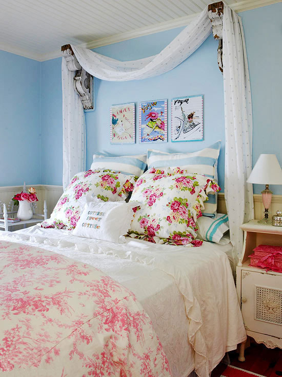 西安芳菲软美装饰 | 轻复古卧室，暖意融融的怀旧岁月-9