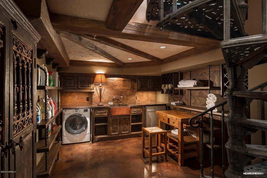 Medieval masterpiece: Italian-inspired gothic villa in Scottsdale-38