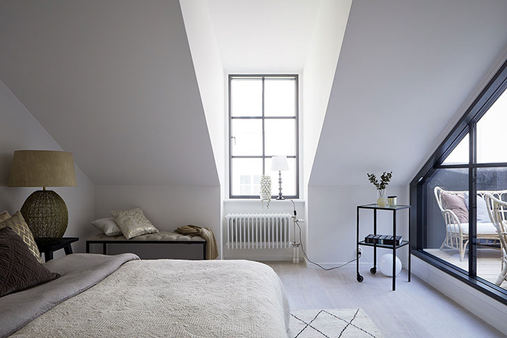 斯德哥尔摩优雅现代双层 loft-27