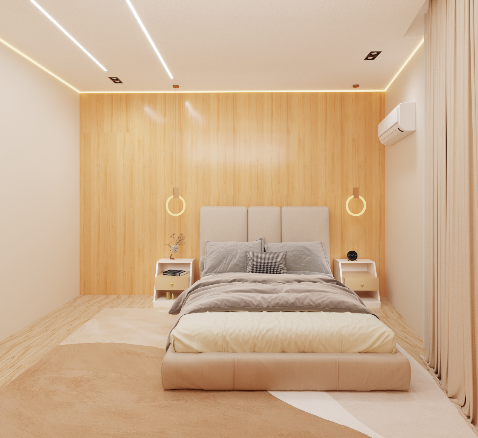 住宅公寓室内设计与装修项目丨埃及丨mohamed mohsen-37