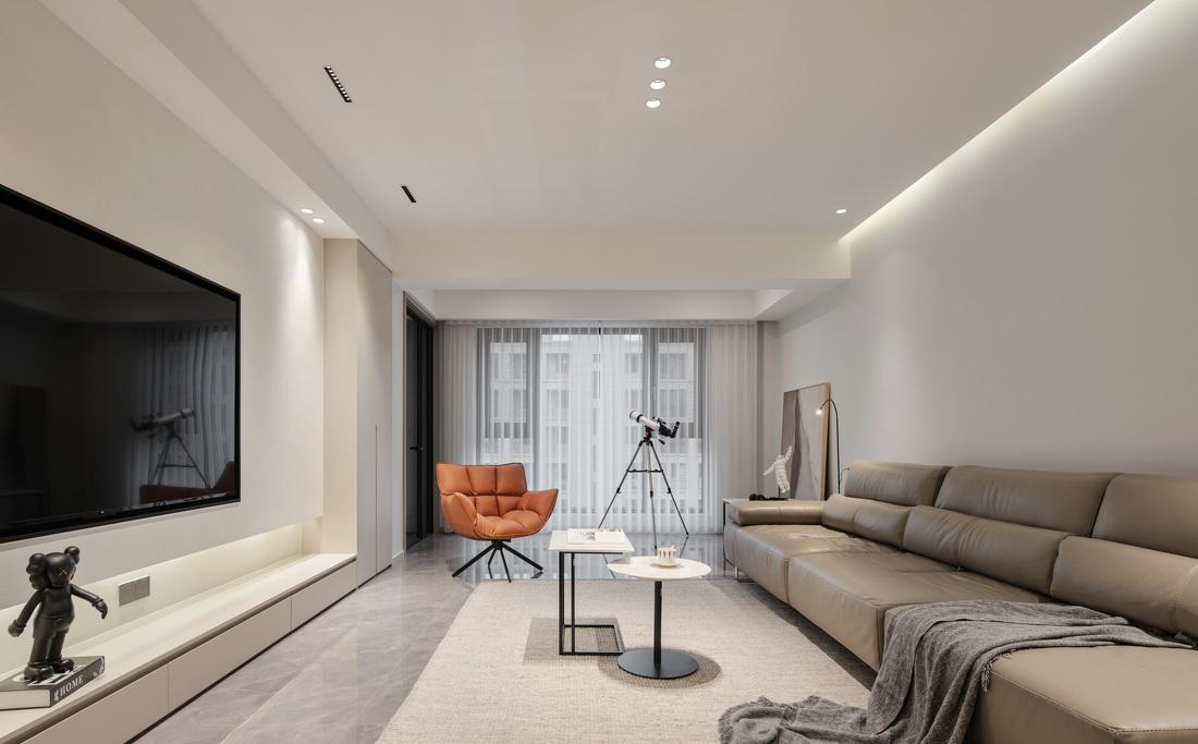 150㎡极简大平层设计-8