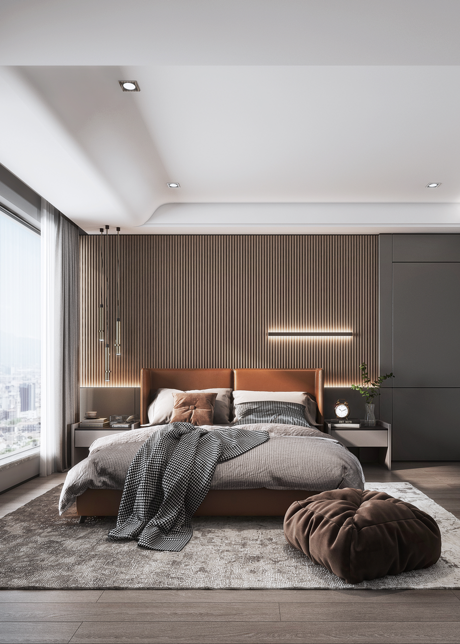 福州万科金域华府现代简约复式楼设计丨中国福州丨林健,康伟军,章丽青,何靓妮-19