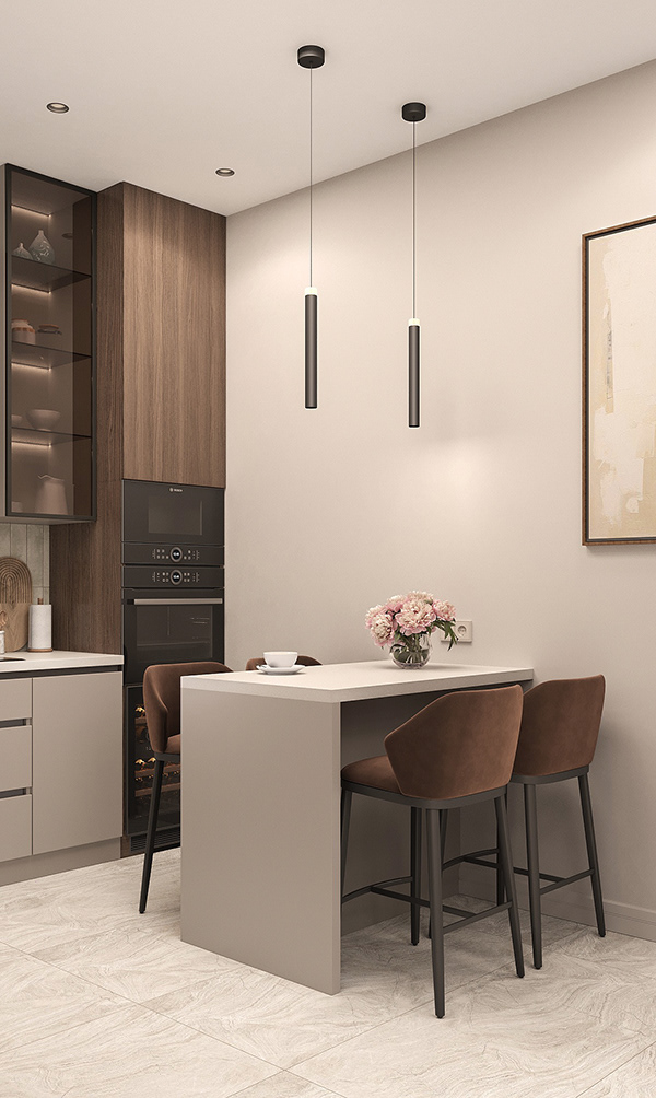 四口之家120平现代设计住宅-14