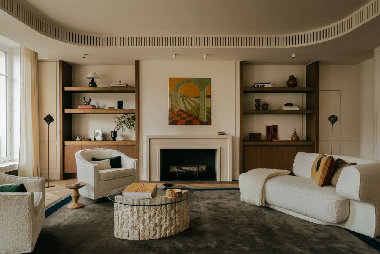 Roquefeuil丨巴黎优雅现代温暖之家丨法国巴黎-3